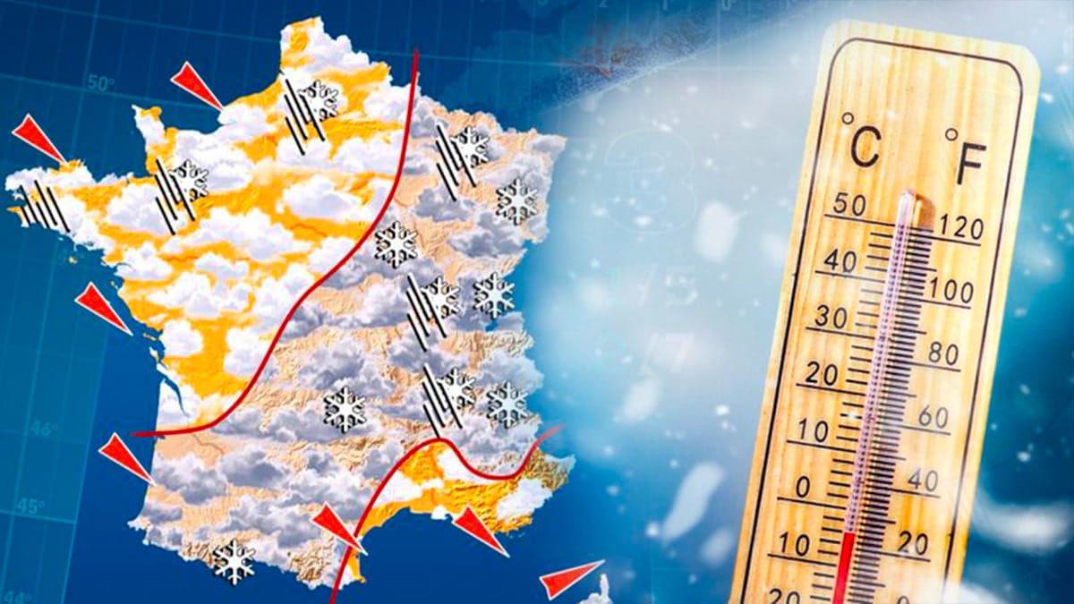 Prévisions de la météo : fortes pluies, risques d’inondation et neige dès jeudi