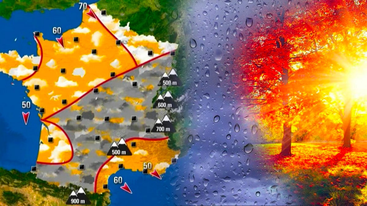 Météo prévue pour le week-end prochain : vers un temps globalement hivernal