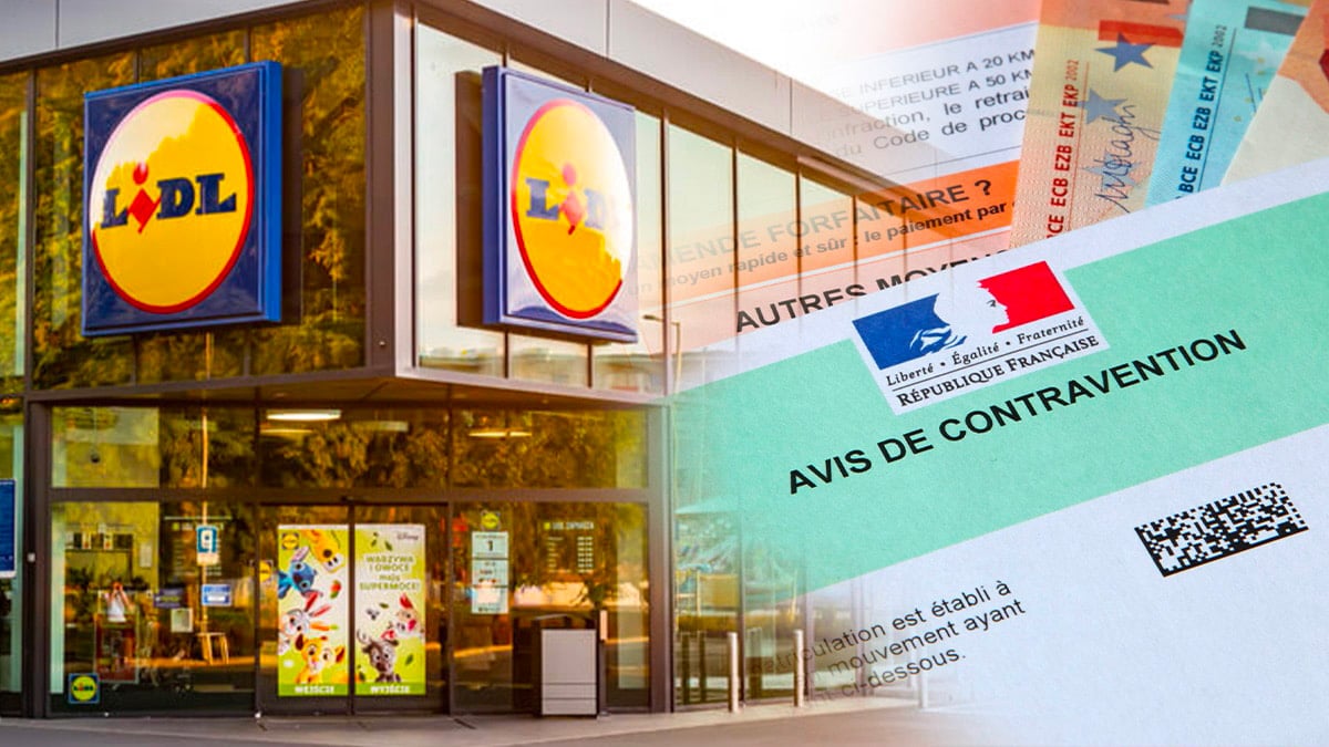 Ce retraité fait ses courses chez Lidl et reçoit une amende pour une raison hallucinante