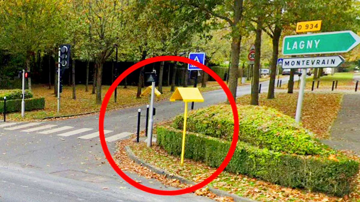 Automobilistes : la signification méconnue de ce poteau de signalisation avec un triangle