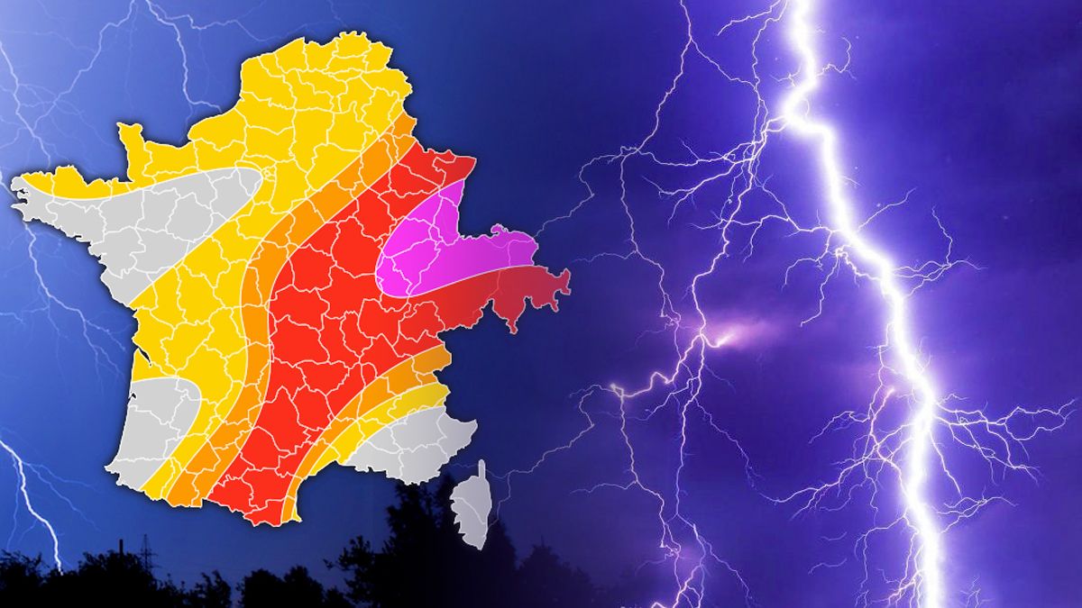 Tendances météo : de terribles orages prévus le week-end prochain ? Les régions menacées