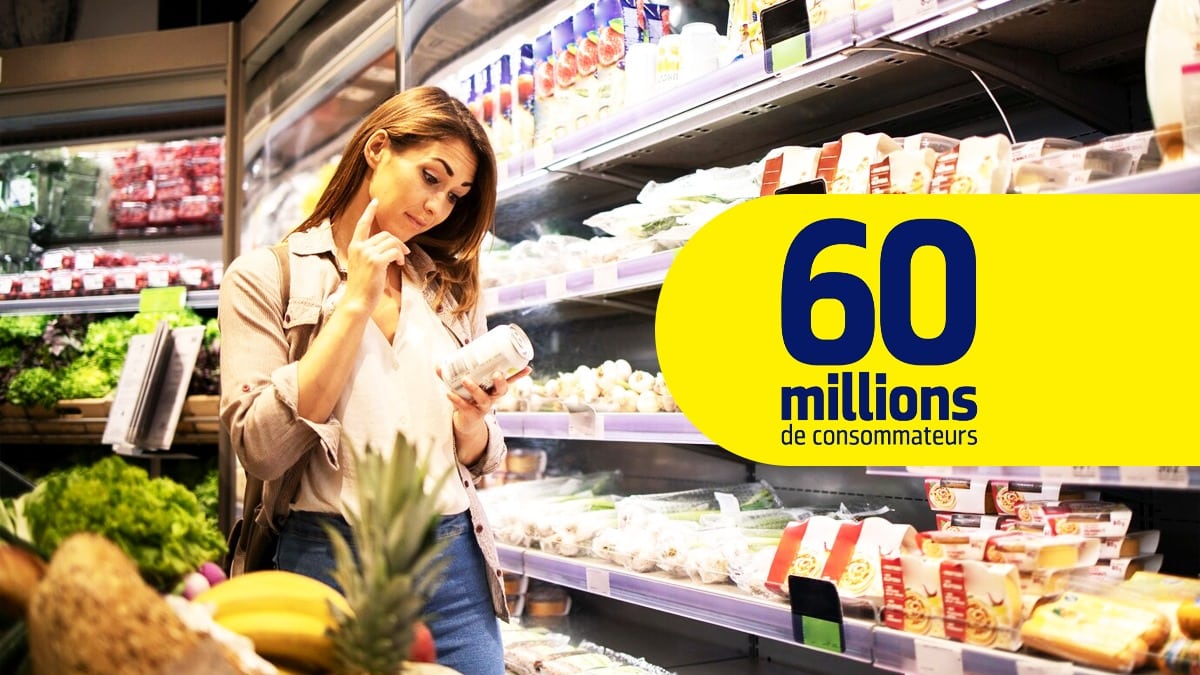 Ces produits en supermarché sont nocifs pour votre santé mentale selon 60 Millions de consommateurs