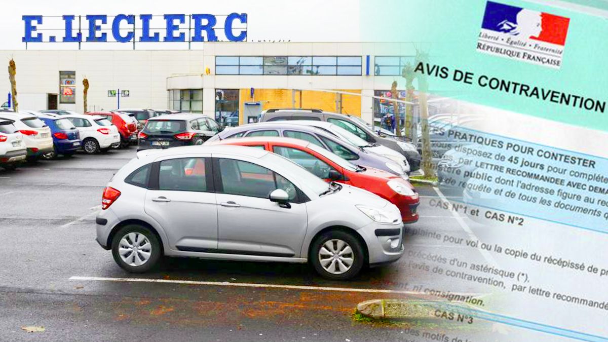 Cette lourde amende que les conducteurs risquent sur les parkings des supermarchés