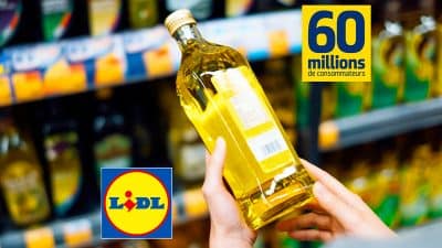 Cette huile d’olive Lidl vendue à petit prix est la meilleure de toutes selon 60 Millions de consommateurs