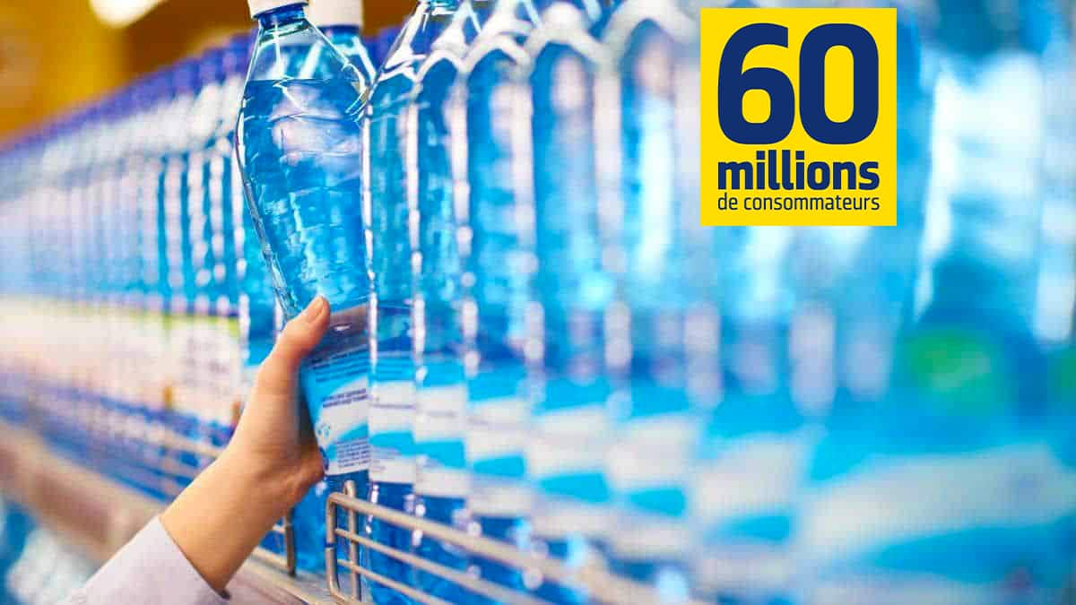 Cette marque de bouteilles d’eau est la plus sûre pour la santé, selon 60 Millions de consommateurs