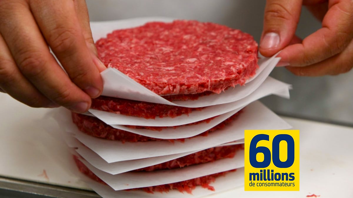 Ces 2 steaks hachés en supermarché sont les meilleurs de tous selon 60 Millions de consommateurs