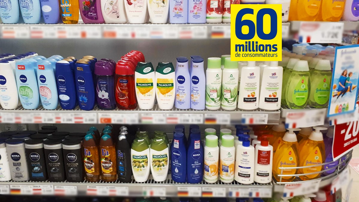 Ce gel douche est le meilleur pour la santé selon 60 Millions de consommateurs, il est à moins de 4 €